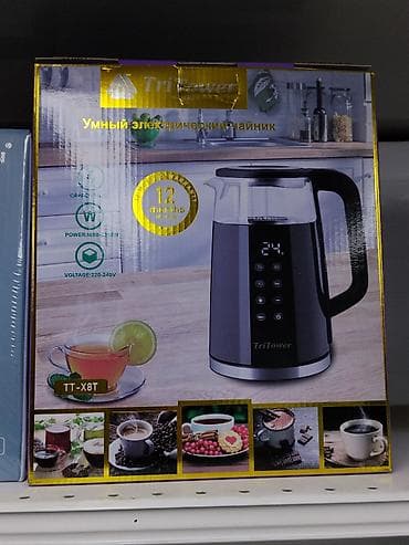 Техника и электроника: Умный электрический чайник TriTower TT-X8T - Объем: 2.0 л (Capacity — 1