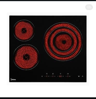 жировой фильтр: Электрическая варочная поверхность Midea, стеклокерамика. - 4 — 2