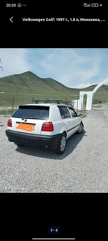 genesis 80: Volkswagen Golf: 1997 г., 1.8 л, Механика, Бензин, Хэтчбэк — 4
