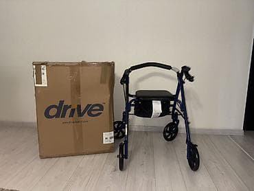 Медтовары: Новый Роллатор (ходунки с колесами) Drive Medical - Легкая — 1