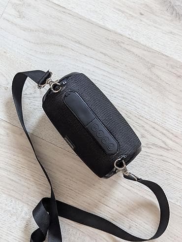 Аудиотехника: Портативная Bluetooth-колонка Borofone с ремешком для ношения через — 1