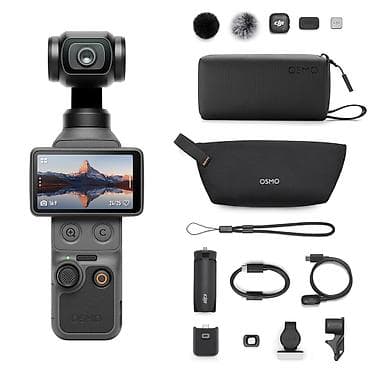 panasonic gh: DJI Osmo Pocket 4 Creator Combo Компактная 3-осевая стабилизированная — 2