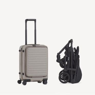 коляска для двоих детей разного возраста: Коляска, цвет - Коричневый, Б/у — 4