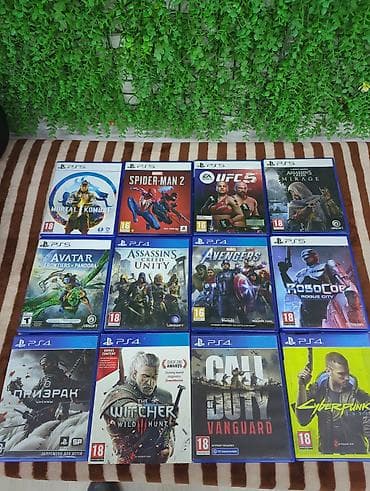 ps v: Продаю диски на Ps 5 и PS4 0 сомов - Платформа: PS5 (Ultra HD — 1