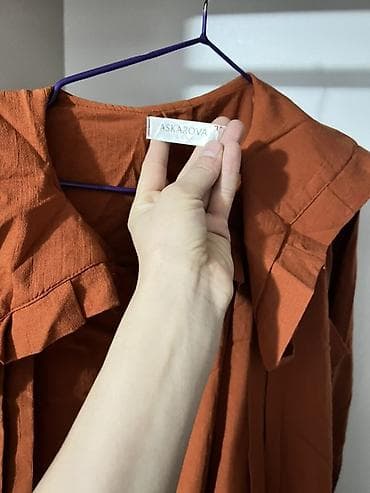бир: Платье ASKAROVA WOOL - Цвет: терракотовый (теплый — 2