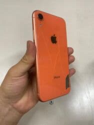 iphone xr цена в бишкеке бу: IPhone Xr, Б/у, 64 ГБ, Оранжевый, Чехол, 100 % — 5