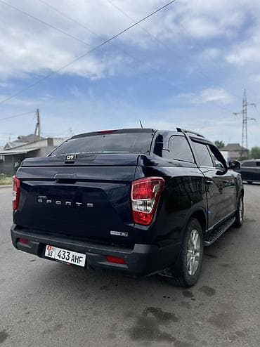 rexton 2020: Ssangyong Rexton Sports: 2019 г., 2.2 л, Автомат, Дизель, Пикап — 3