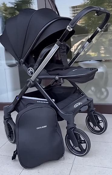 Детская коляска 2-в-1 INING BABY D980 (модульная система) — 2