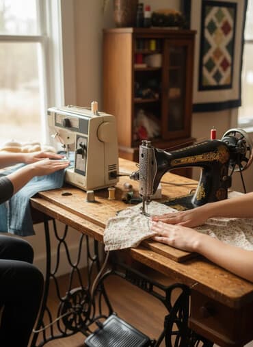 швейная машина для дома: Швейные машины рабочие надо настроить - Электрическая портативная — 1