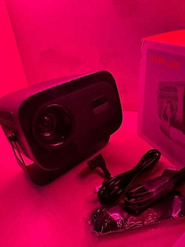 android 2din: Проектор LED A10PLUS Компактный домашний проектор с LED-лампой и — 4