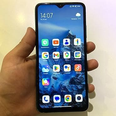 samsung tab: Redmi, Redmi 9T, Б/у, 128 ГБ, цвет - Синий, 2 SIM — 3