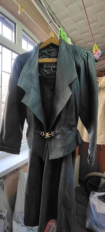 Мужская одежда: Костюм кожа натуральная размер 52-54.б.у. в хорошем состоянии — 2