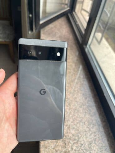 купить телефон google pixel 6: Google Pixel 6, Колдонулган, 128 ГБ, түсү - Боз, 2 SIM — 1
