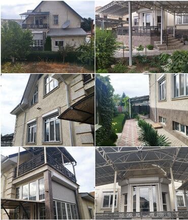 дом район пишпек: Дом, 258 м², 7 комнат, Риэлтор, Евроремонт — 2