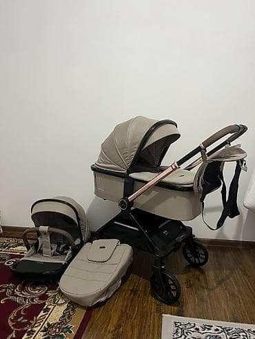 Коляска, Другой бренд, цвет - Коричневый, Б/у, Самовывоз, Платная доставка