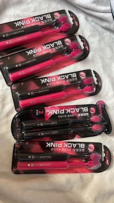 освежитель для дома: Зубные щётки BLACK PINK (наборы по 2 шт.) - Формат: блистер с двумя — 1