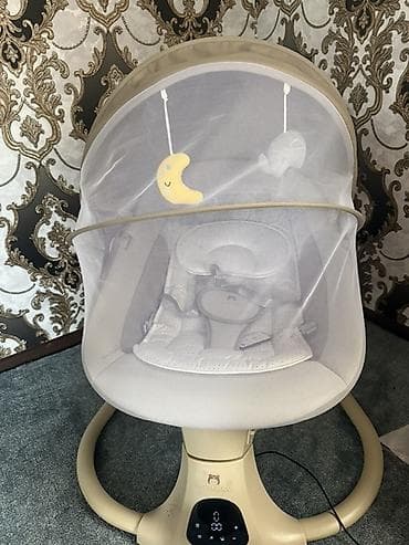 детские сидение: Электрокачеля-колыбель для новорождённых Nino Baby - Комфортное — 1