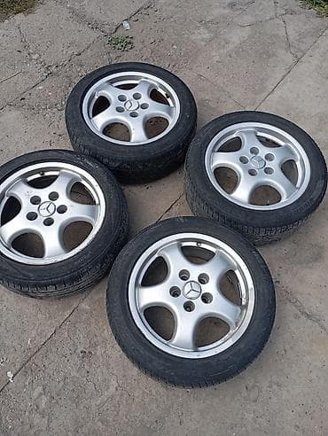 шины и диски на мерседес: Колеса в сборе 225 / 50 / R 17, Лето, Комплект, Литые, отверстий - 5 — 9