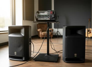 музыкальные колонки бу: Продаю колонки. Yamaha stagepas 500 по 250 ват каждая колонка 4 ом — 1