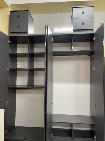 шифонеры в рассрочку: Шкаф для одежды, Новый, Прямой, ЛДСП — 11