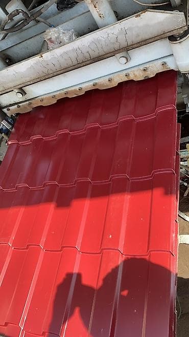 Металлочерепица профилированная - Материал: стальной лист с