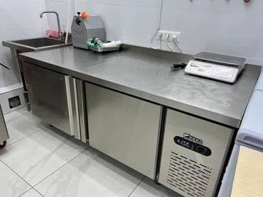 оборудование для кафе и ресторанов бу: Вытяжка промышленная, стол из нержавейки, мойка, котломойка, стеллаж — 20