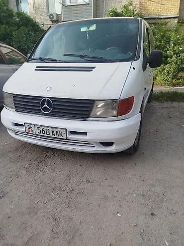 70 сом: Mercedes-Benz Vito: 2002 г., 2.3 л, Кол менен иштөөчү, Дизель, Вэн/Минивэн — 1