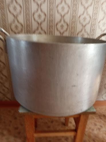 Кастрюли: Кастрюля аллюмин ёмкость 40 литров состояние отличное — 3