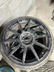 разноширокие: Диски R 20 AMG, Комплект, отверстий - 5, Б/у — 2