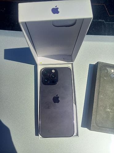 IPhone 14 Pro, Черный, Коробка