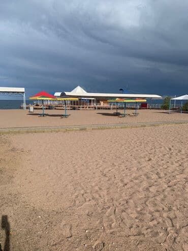 бунгало фонтан: Коттедж, ЦО Радуга West, Кош-Кол, Детская площадка, Парковка, стоянка, Охраняемая территория — 5