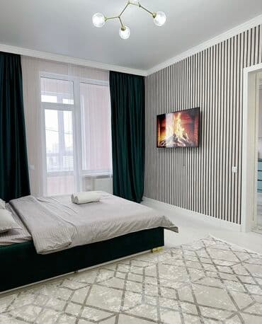 сдаю столовая бишкек: 1 комната, Душевая кабина, Постельное белье, Кондиционер — 6