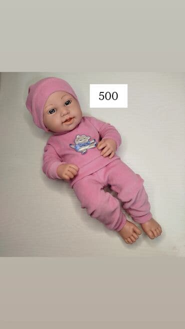 детские вязаные шапки ручной работы: Куклы разного типа и размера. 1) Реалистичная кукла-девочка с — 3