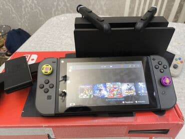 альбом для фото: Nintendo switch rev2 (прошитый) на ультра состояние идеальное коробка — 3