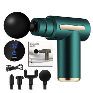 массаж кресла: Массажер Перкуссионный пистолет, Для спины, Для шеи, Все тело — 1