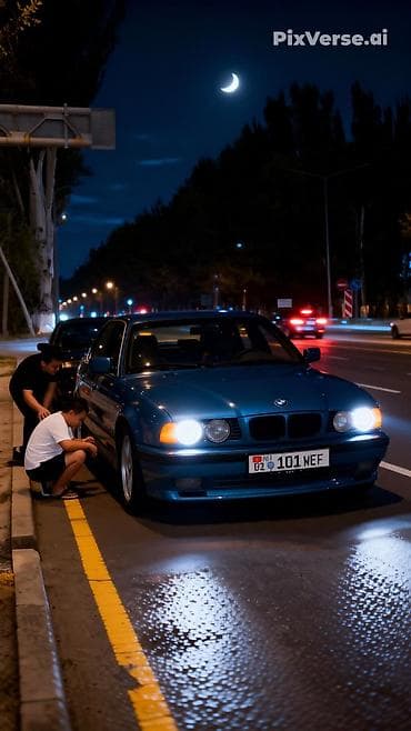 Транспорт: BMW 5 series: 1994 г., 2.5 л, Механика, Бензин, Седан — 2