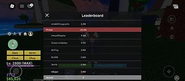 amazfit active: Аккаунт Roblox: Blox Fruits (Sea 3) - Уровень персонажа: 2800 (MAX) - — 4