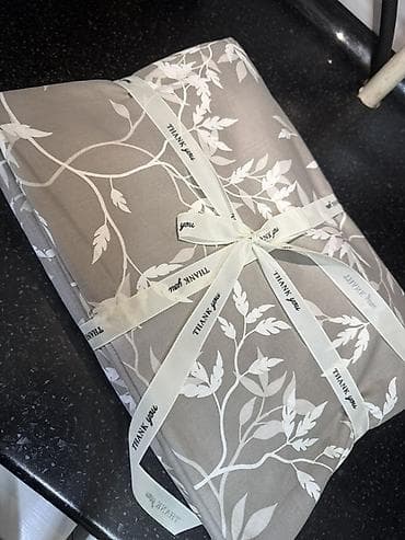 Одеяла и пледы: Постельное бельё с растительным принтом, Односпалка - Комплекты из — 2