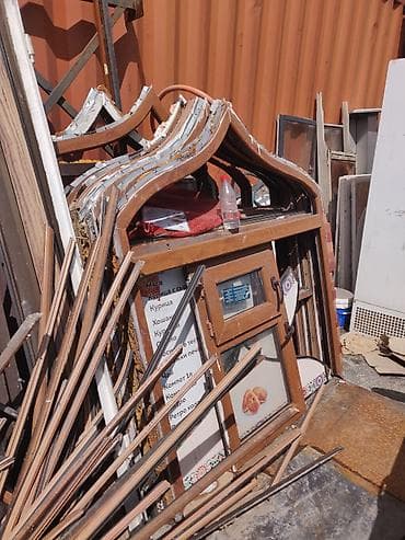 Пластик эшиктер: Продам бу пластиковые двери окна — 1