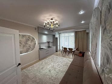 semac: 2 комнаты, 62 м², Элитка, 9 этаж, Дизайнерский ремонт — 2