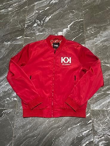 Karl Lagerfeld бомбер (реплика) Размер: L-XL Состояние: 9/10 (ньюанс