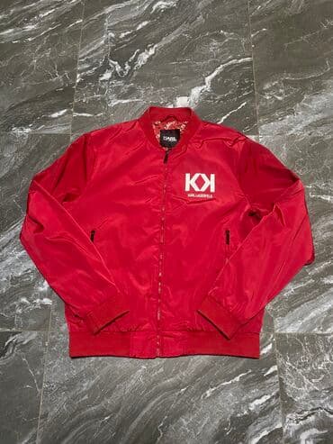 alpha industries: Karl Lagerfeld бомбер (реплика) Размер: L-XL Состояние: 9/10 (ньюанс — 1