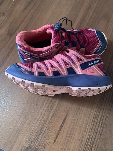 кроссовки кожанные: Детская обувь Кроссовки Salomon (детские): - Цвет — 2