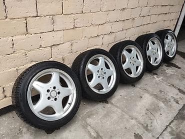 Шиналар жана дисктер: Дөңгөлөктөр монтажда 235 / 45 / R 17, Кыш, Колдонулган, Комплект, Жеңил унаалар, Куйма, тешиктери - 5 — 2