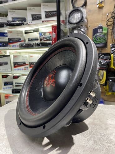 динамик сабвуфер: Сабвуферный динамик серии Gorilla Bass. Мощный ферритовый мотор с — 4