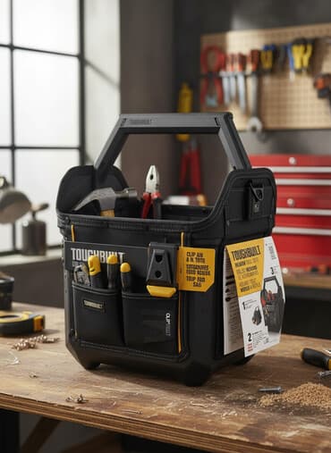 набор ключей для автомобилей: Сумка-органайзер для инструментов ToughBuilt Medium Tool Tote - — 1