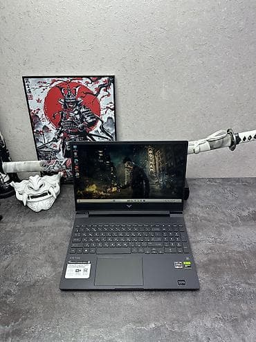ноутбук victus 16: Игровой, Б/у, AMD Ryzen 5 — 1