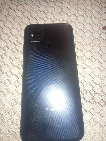 i5 10: Redmi, Redmi 9C, Б/у, 128 ГБ, цвет - Черный, 2 SIM — 2