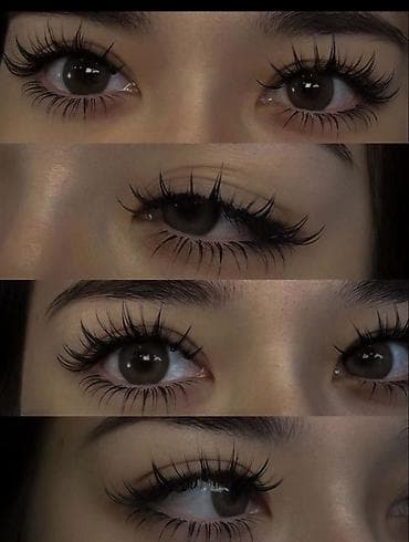 На фото мои работы, кроме 1й. Наращивание ресниц — любые объемы по 600 at lalafo.kg На фото мои работы, кроме 1й. Наращивание ресниц — любые объемы по 600
