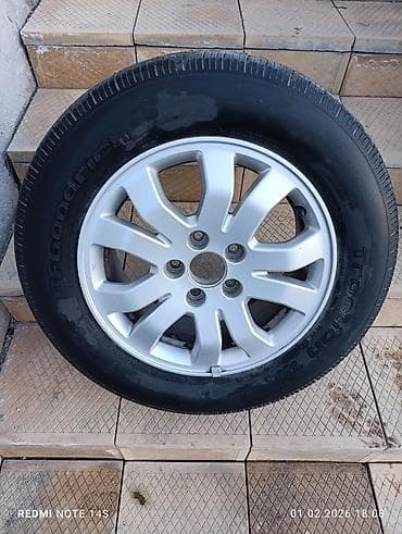 65 style: Литые Диски R 16 Honda, Комплект, отверстий - 5, Б/у — 5